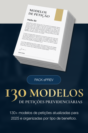 Card do pack de materiais previdenciários
